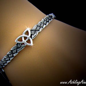 Celtic Trinity knot Bangle Bracelet, 7001, Celtic triquetra Jewelry, Irish Jewelry, Irish Bracelet, Scottish, Bracelet, Jewelry (#JPEW7001)