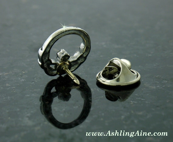 claddagh tie pin