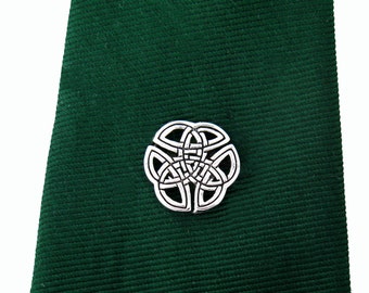 Men's Celtic Knot Tie Tack, Hat pin, Lapel Pin,(TT7), Mens Gifts, Groomsmen Gifts, Celtic Tie Tack, Irish Tie Tack, Wedding Gift