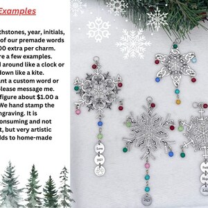 Celtic Snowman SnowWonders® Snowflake Ornament, 5801, Irish Snowman, Shamrock Snowman, Irish ornament, Snowman, Celtic ornament Christmas image 2