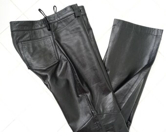 Gap Leather Pants - Etsy