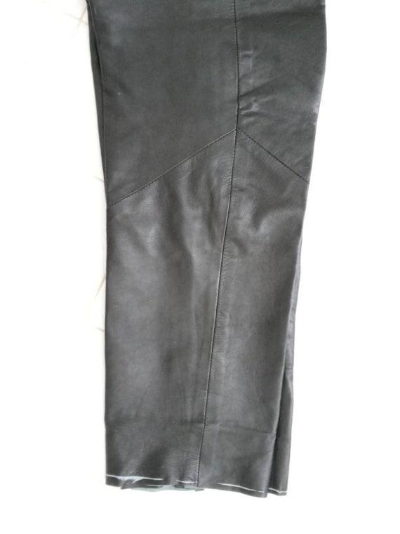 Wilsons the Leather Experts  Black Lambskin Leath… - image 5