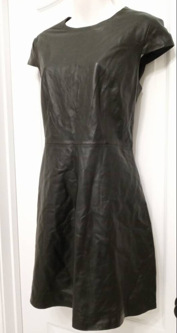 chinese dress ladies Leather Knee Length Jacket
