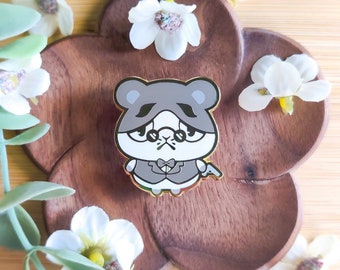 GABEESH Enamel Pin | Hamster, Cute Hamster, Funny Animal, Cute, Kawaii | Fashion Accessories