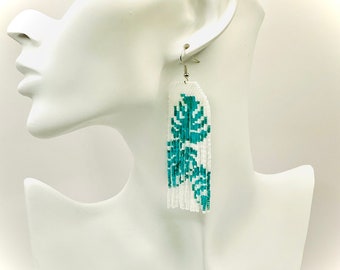 Monstera Earrings