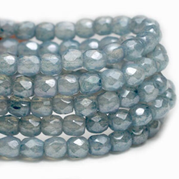 Blue Fire Polished Etsy