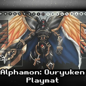 Alphamon Ouryuken Playmat