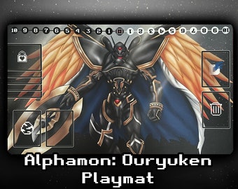 デジモンカードゲームTCG用オムニモン/オメガモンプレイマット - Etsy 日本