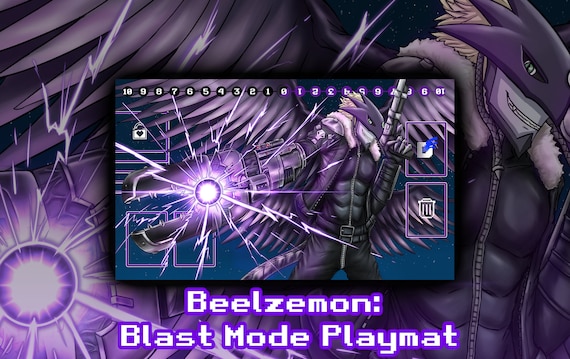 Beelzemon Blast Mode Playmat - Etsy