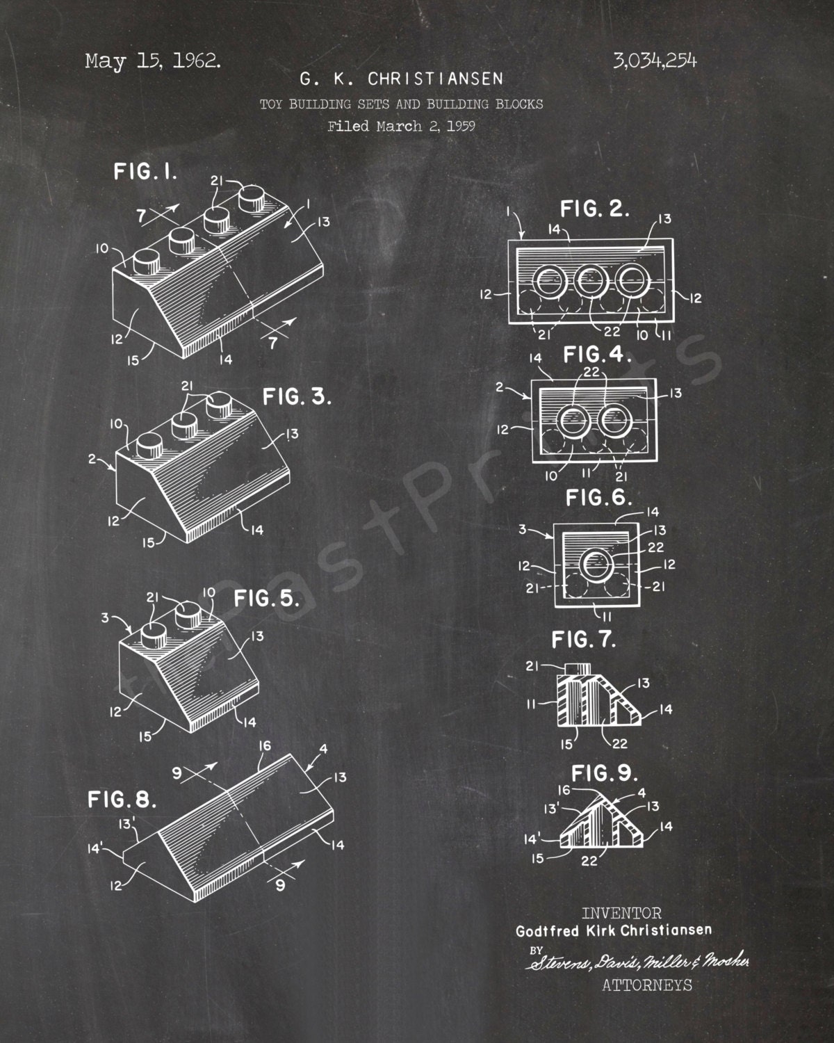 INSTANT DOWNLOAD 5 JPG Lego Wall Art Lego Art Lego Print Etsy