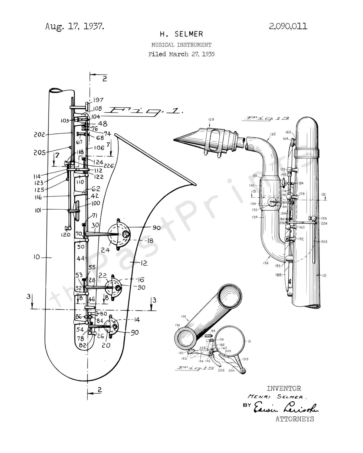 Buy Saxophone Printable Saxophone Art Saxophone Print Online in India