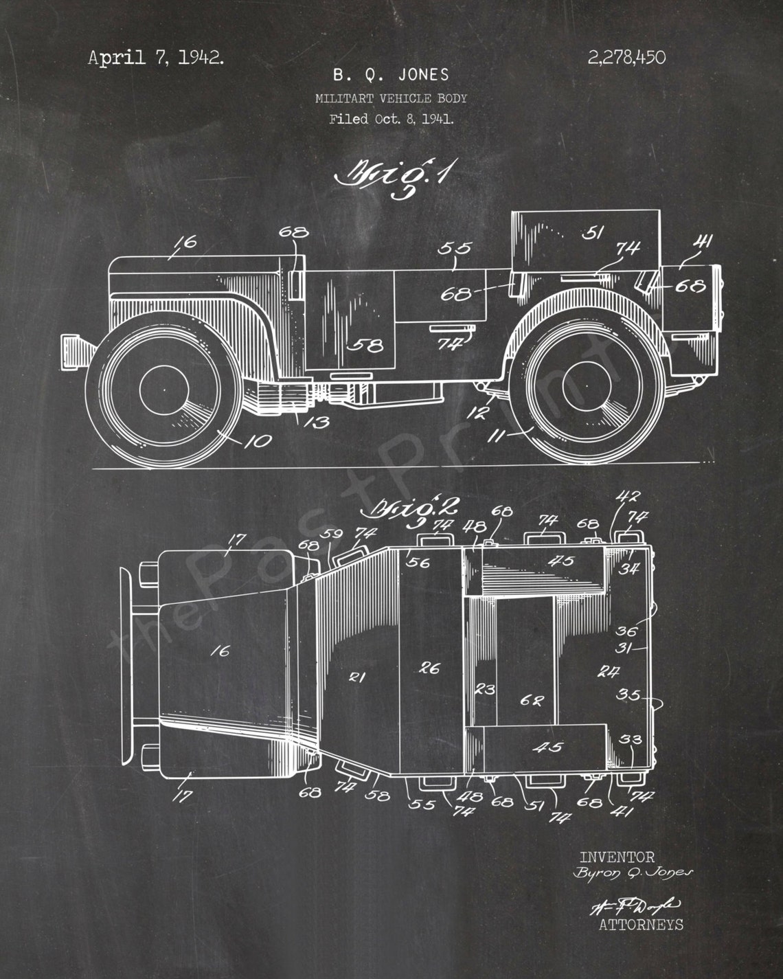 Jeep Printable Military Jeep Military Wall Art Military Art Military ...