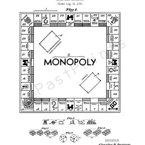 Monopoly Printable | Photography | Monopoly Art | Monopoly Print | Monopoly Poster | Monopoly ...