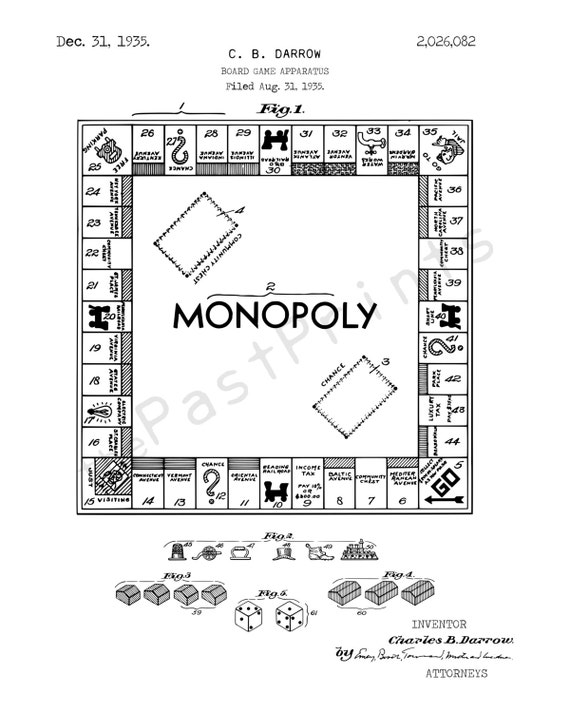 Monopoly para imprimir Fotografía Arte de monopolio - Etsy España