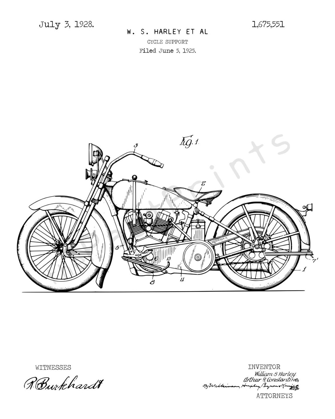 Harley Printable Motorcycle Harley Wall Art Harley Art - Etsy