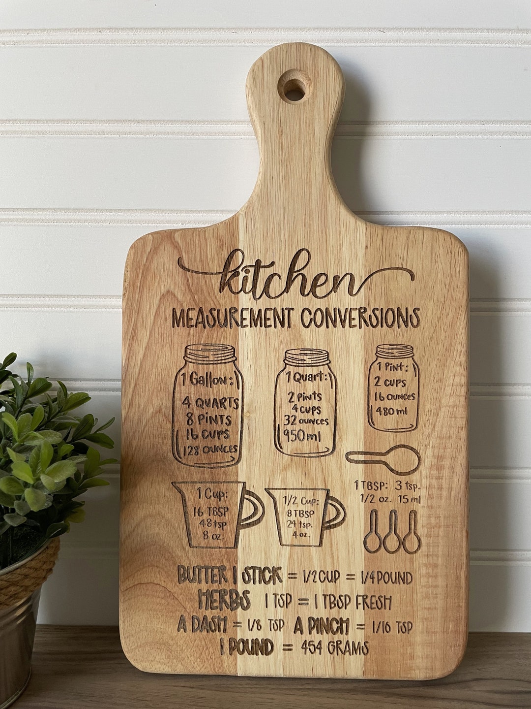 Kitchen Conversions Personalized Cutting Board – Cupcake Queen's World