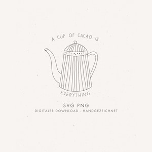 Archivo para plotter y láser "CUP": dibujo diseñado con cariño, archivo digitalizado en formato SVG y PNG para la creatividad.