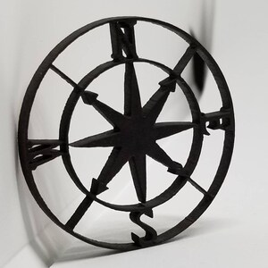 Miniature Dollhouse Wrought Iron Style Compass Wall Art 1:12 Scale - Etsy