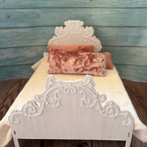 1/6 size 1/6 scale elegant bed