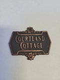 1:12 Scale plaque available unfinished