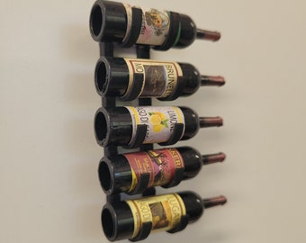 1:12 scale wrought iron style wine rack