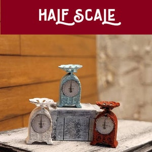 1:24 scale Miniature dollhouse kitchen scale half scale available unfinished
