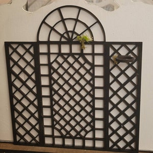 1:12 scale Miniature dollhouse garden trellis available unfinished