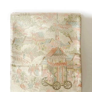 FUKURO Obi | Scenery of a long time ago town in Japan.