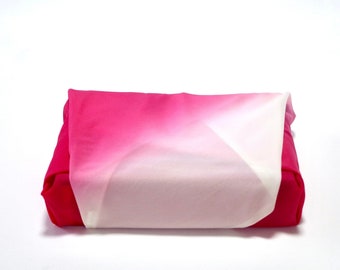 Ruby red gradation color / FUROSHIKI wrapping cloth | Furoshiki are square shaped cloths used in Japan to wrap items and carry them.