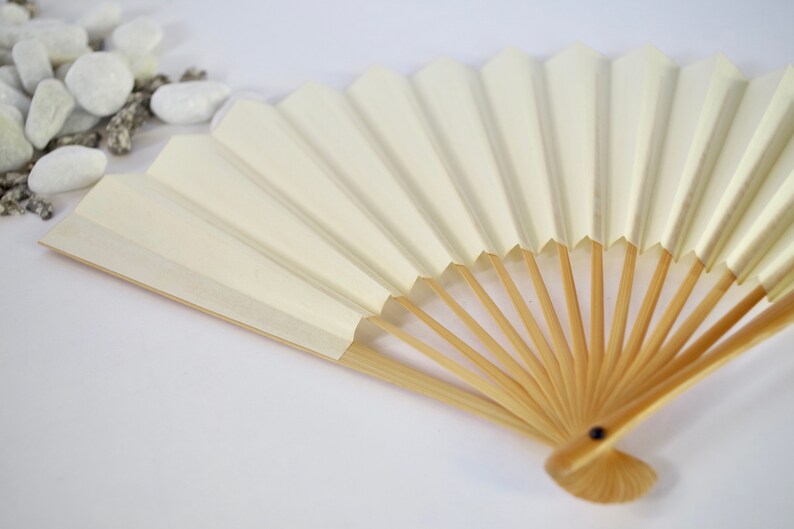Cream Color Plane Mini Size Ogi 扇 Etsy