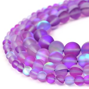 Pink and Blue Tie Dye Beads, Unique Beads, Mermaid Beads for