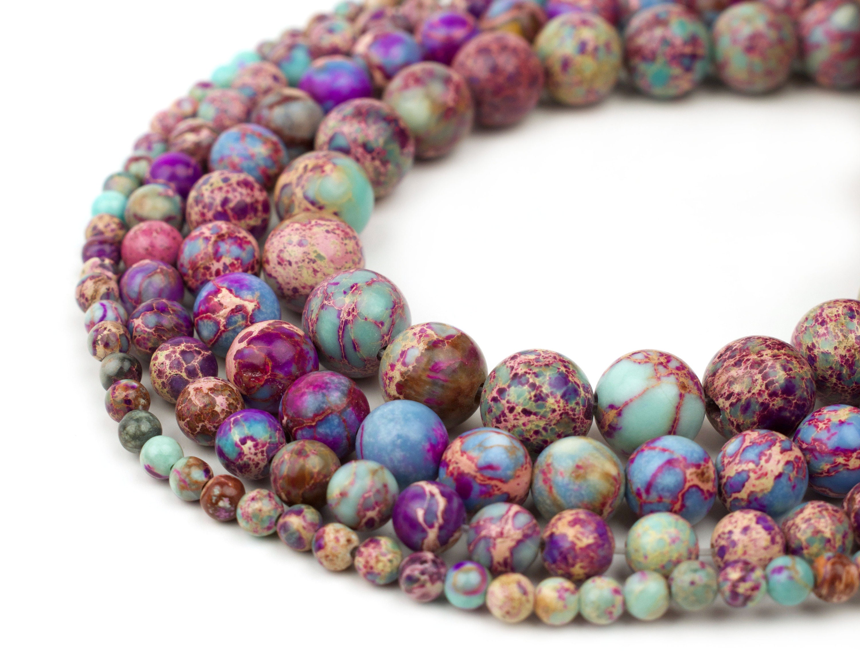 1 Strand Purple Sea Sediment Jasper & Lapis Lazul Stone Loose Bead 15.5inch 1 Strand Purple Sea Sediment Jasper & Lapis Lazul Stone Loose Bead 15.5inch