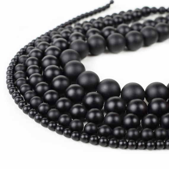Black onyx cheap beads wholesale