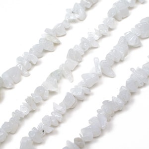 Natural Malaysian Jade Chip Beads 5-8mm 32&quot; Strand Crystal Stone Gemstone Tiny For Jewelry Making Crafts Irregular Nugget