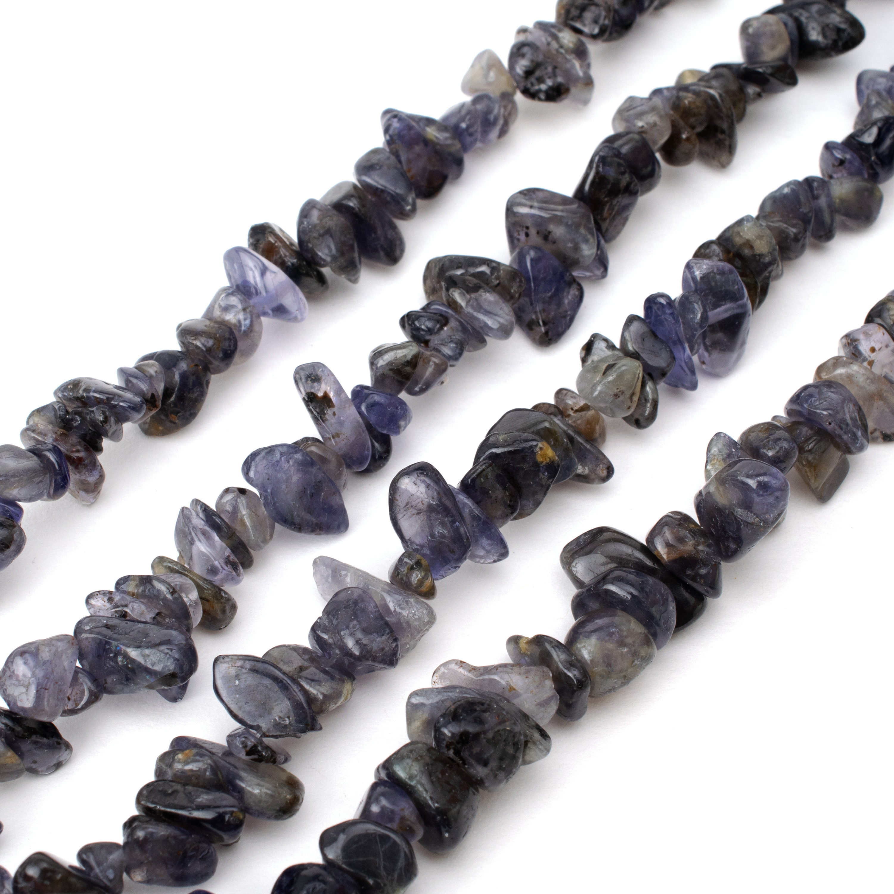 Natural Iolite Chip Beads Approx 5-8mm 32