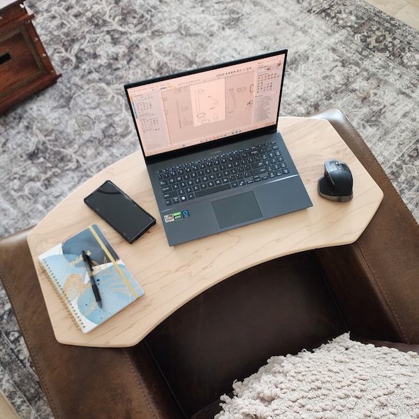 Lapboard, Lapdesk, Wooden Lap Table, Laptop Desk, Work from home