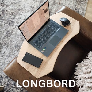 Lapboard, Lapdesk, Wooden Lap Table, Laptop Desk, Work from home image 5