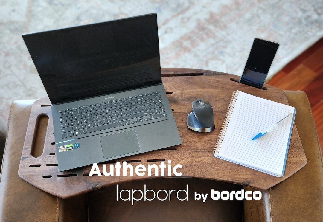 BordCo Handmade Wooden Lapdesk - Multiple and Custom Sizes and Finishes