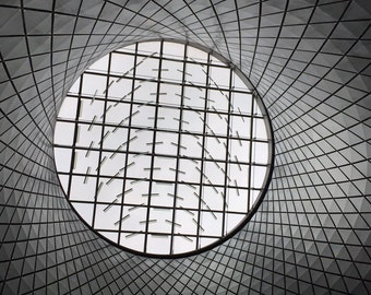 Fulton Center Sky Reflector-Net Gray - NYC, Architecture, PostModern