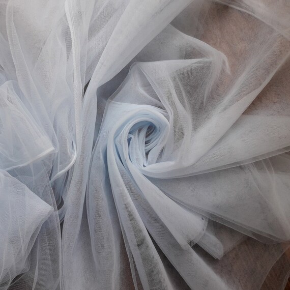 ice blue tulle