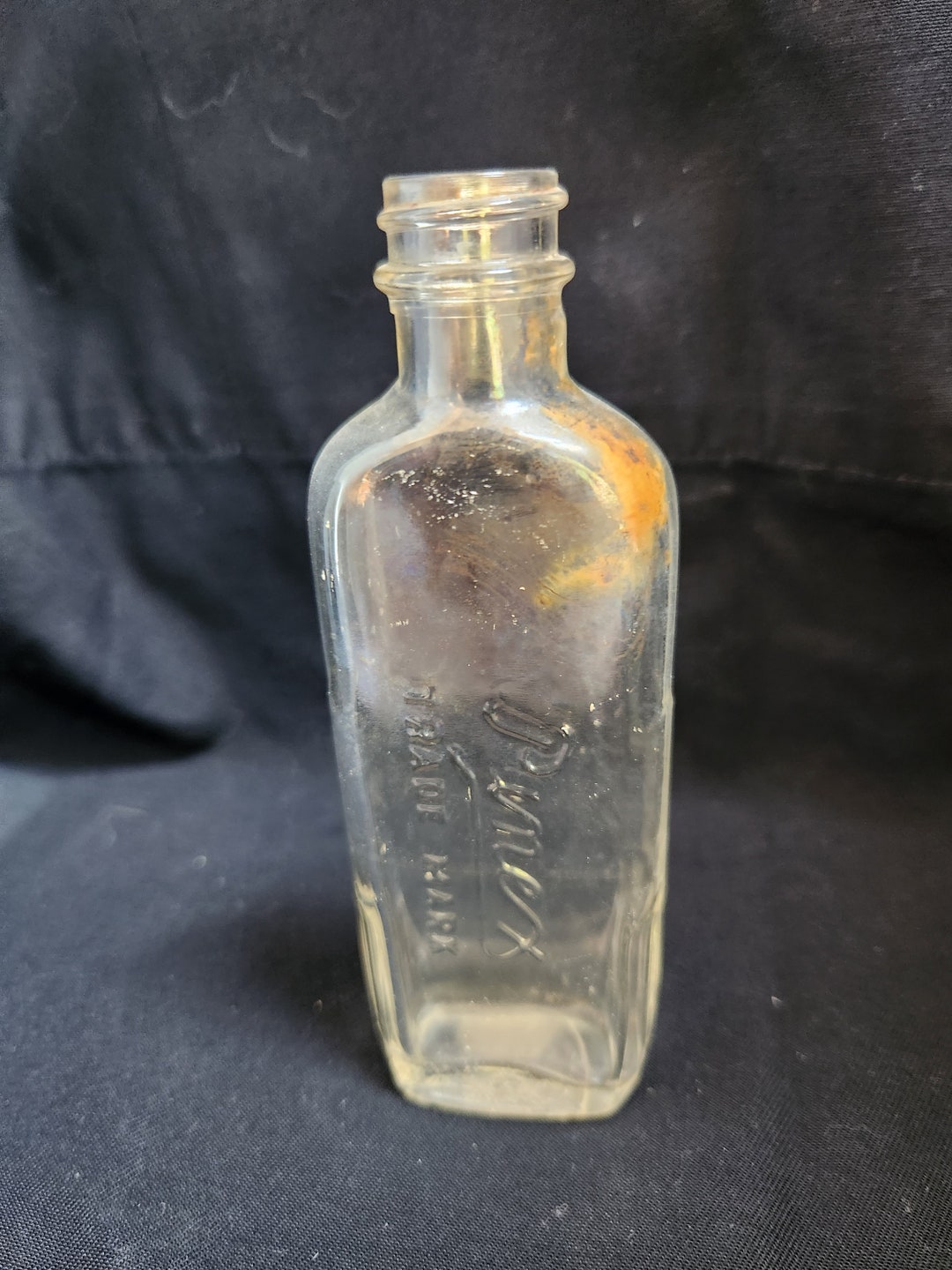 Vintage Pinex Cough Syrup Bottle Etsy