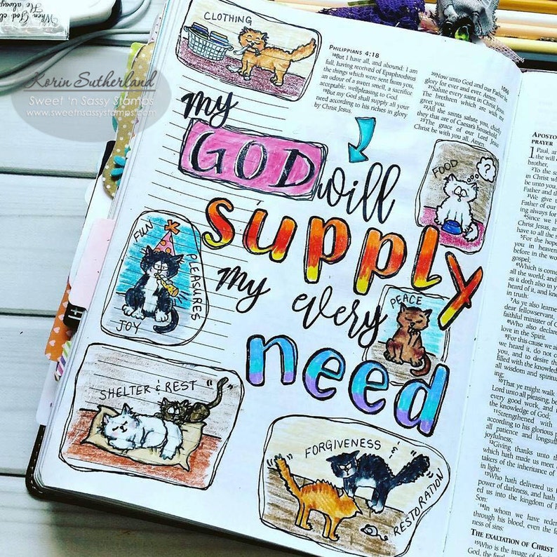 Outline Alpha Creative Worship Bible Journaling Faith Alphabet Stamp Set