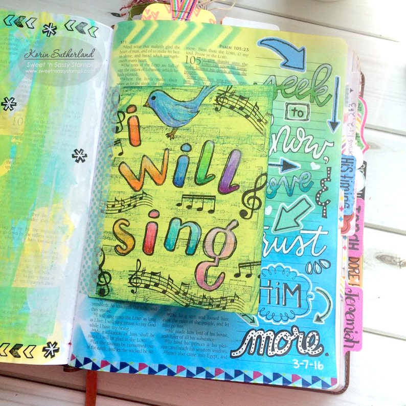 Outline Alpha Creative Worship Bible Journaling Faith Alphabet Stamp Set