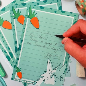 Mint Blue Lionhead Rabbit Instant DIGITAL Imprimible Papelería Carta Set para amantes de diarios y papelería