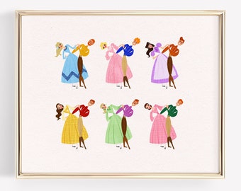 Seven Brides for Seven Brothers • Musical • Broadway • Art • Fan Art • Illustration • Print • DesignedByShea