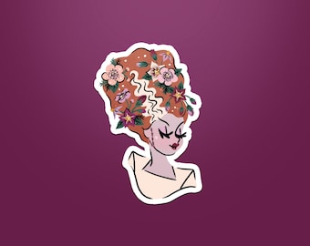 Garden Ghouls – Miss Nightshade – Bubble-free stickers