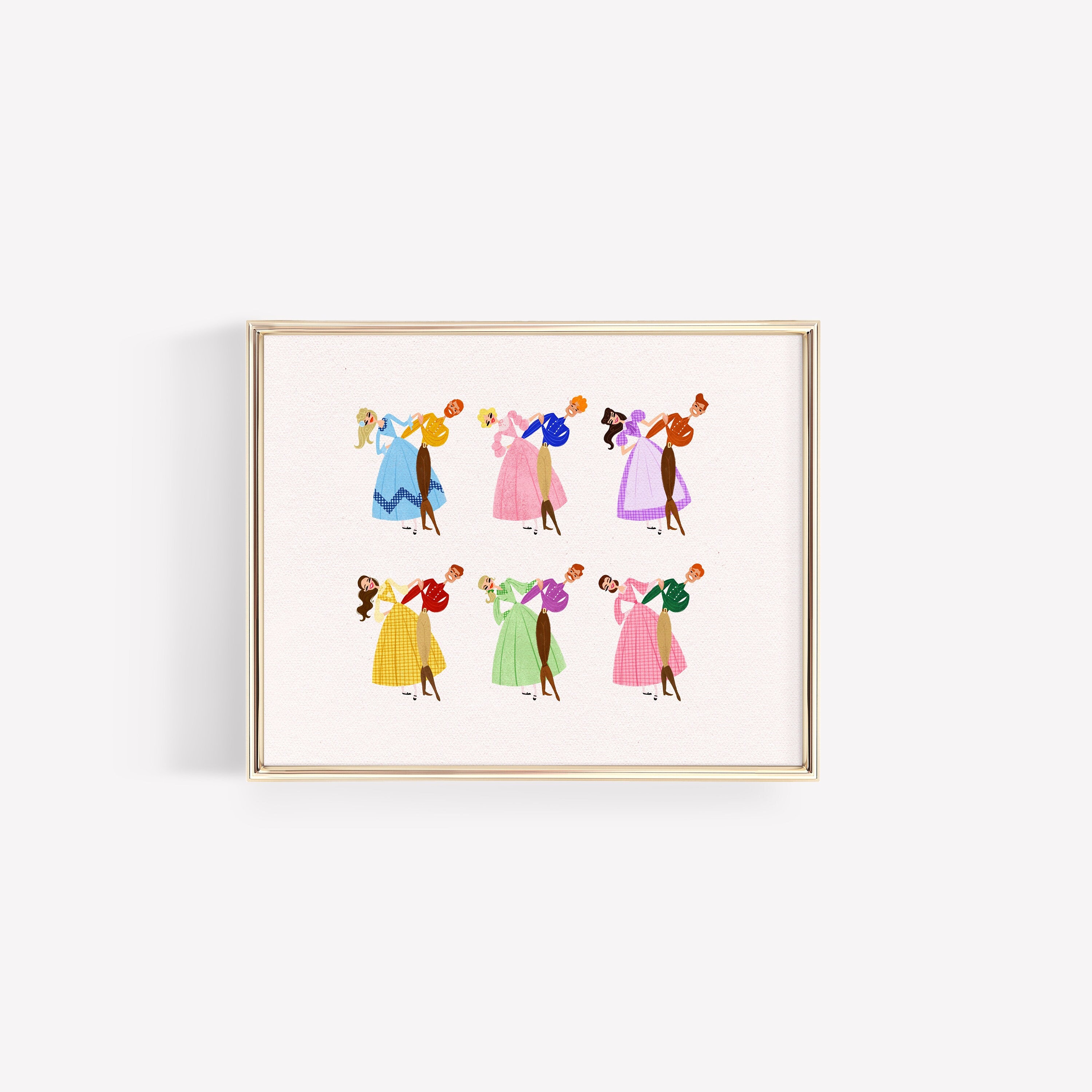 Sette spose per sette fratelli Musical Broadway Arte - Etsy Italia