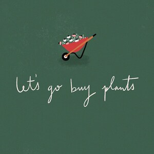 Plant Pals – Tarjeta de felicitación • Correo postal • Ilustración • Diseñado por Shea