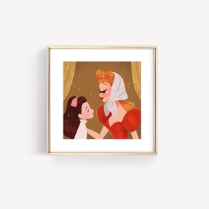 Merry Little Christmas • Meet Me in St. Louis • Musical • Judy Garland • Broadway • Art • Illustration • DesignedByShea