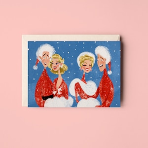 I'm Dreaming of a white Christmas • Grußkarte • Musical • Broadway • Kunst • Fan Kunst • Illustration • Print • Designed von Shea